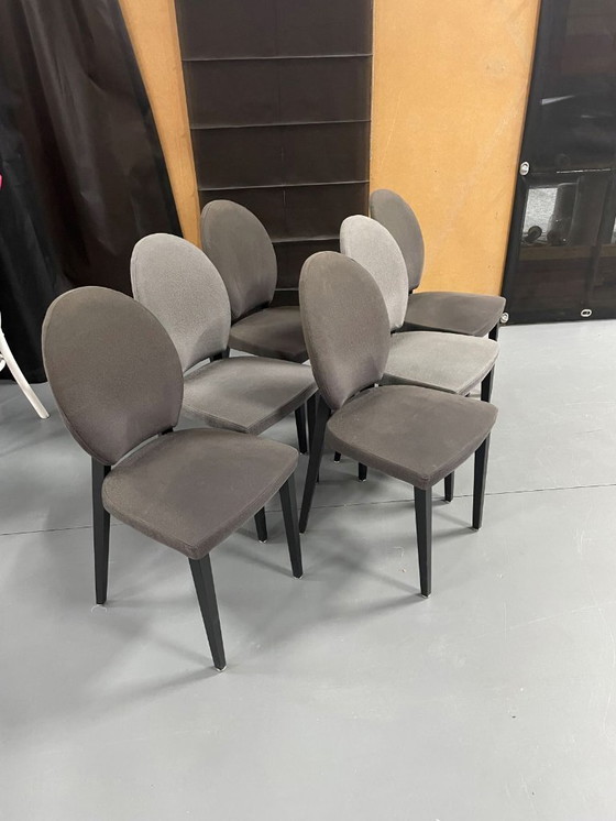 Image 1 of ensemble de 6 chaises de table à manger