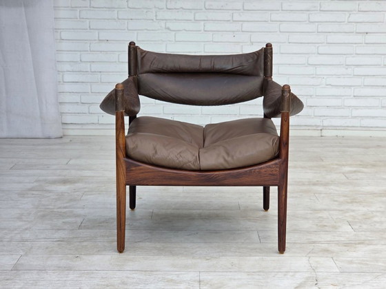 Anni '70, design danese di Kristian Vedel, Poltrone modello "Modus". – Legno (photo 12 of 17)