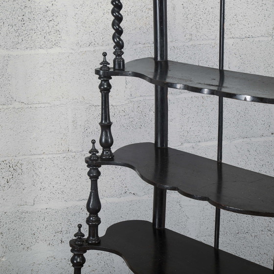 19th Century Étagère Bookcase with Open Shelves – Shelving unit, Klassiek (photo 27 of 39)