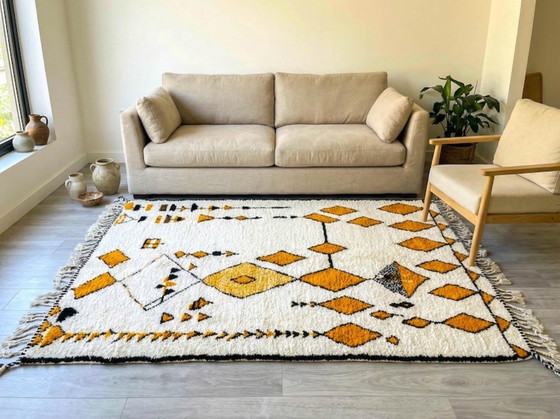 Image 1 of Magnifico Tapis artigianale en laine 250x150 cm 