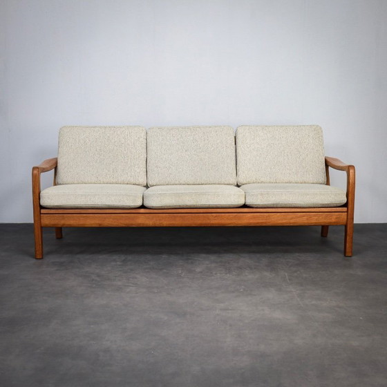 Image 1 of Mid-Century Danish 3-Seater Sofa / Daybed by Juul Kristensen (1970s)