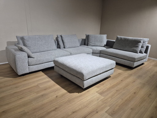 Passe Partout Zola - Corner sofa - 4 elements - Gray - Fabric - Design