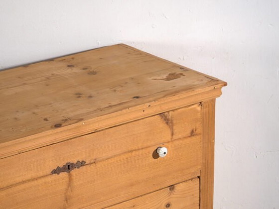 Commode antique en bois massif (c.1920) #14 – Rustic (photo 12 of 40)