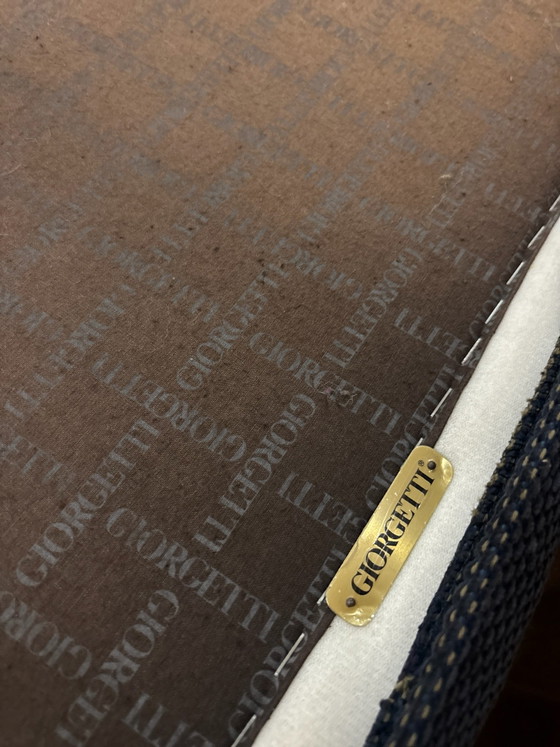 2 stuks Giorgt Progetti fauteuils – Giorgetti, Metaal, Textiel (photo 3 of 5)