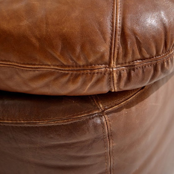 Image 1 of MK8007 Modular leather sofa set by Dreipunkt, Set of 3