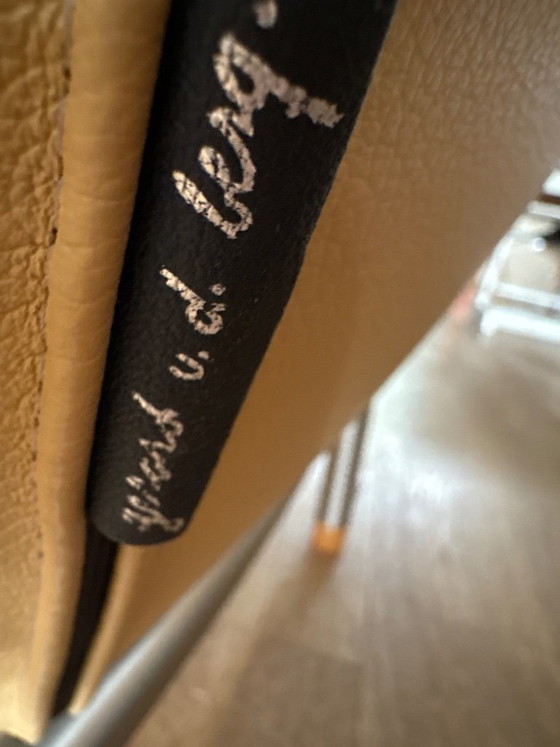 Foxxy Sessel Label Vandenberg – Label Van den Berg, Leather, Metal (photo 3 of 5)