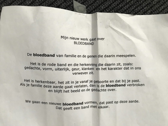 Image 1 of LUCIA BEZEMER / PEINTURE EN 5 PARTIES / « Les liens du sang »