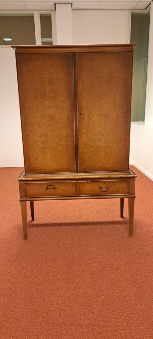 Klassieke walnoot kast | antiek/retro | jaren 40–50