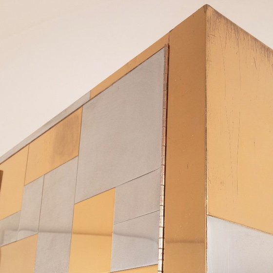Paul Evans Cityscape Brass and Stainless Steel Bookcase, First Series, 1971 (photo 19 of 29)