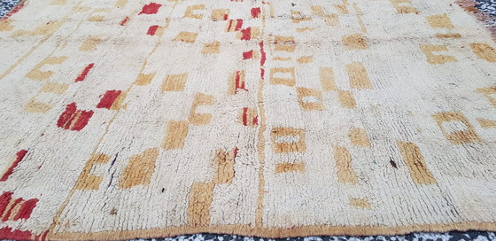 Image 1 of Handgeknoopt Berber kleed wol 199x165cm