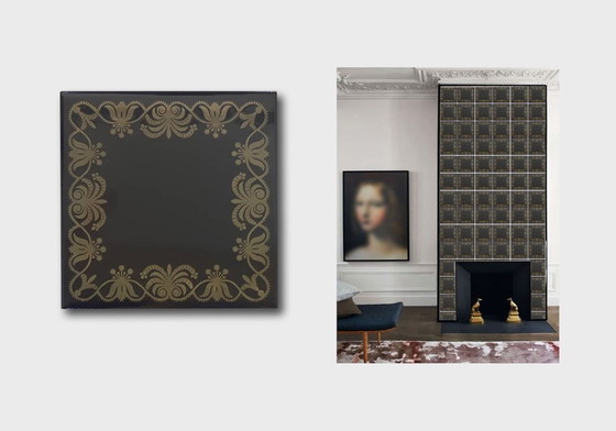 Image 1 of Piastrelle in stock degli anni '80 con decalcomania