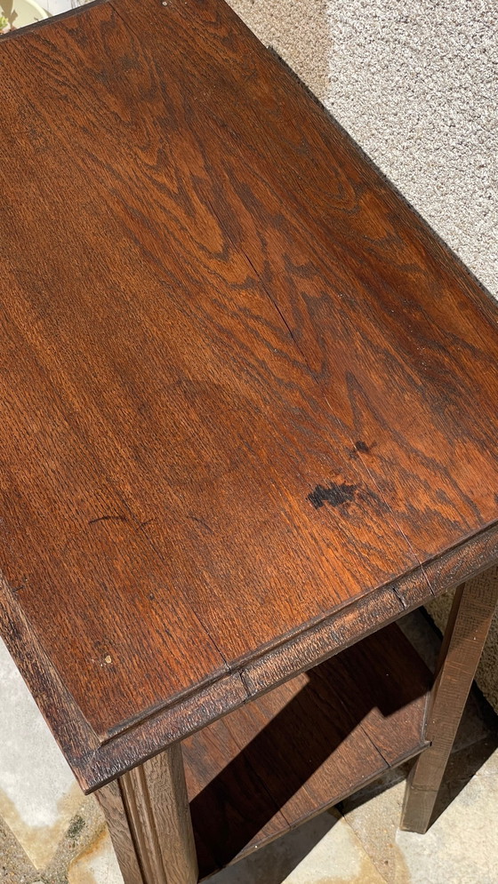 Image 1 of Comodino anni '40 in rovere massello, Francia