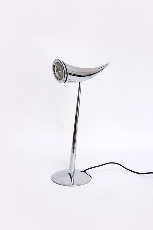 Lámpara de mesa Ara de diseño vintage de Philippe Starck para Flos, 1988