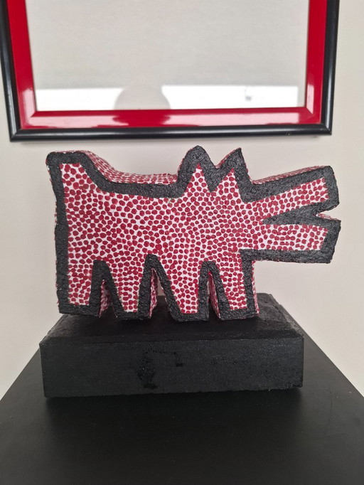 "Keith's dog in knots"