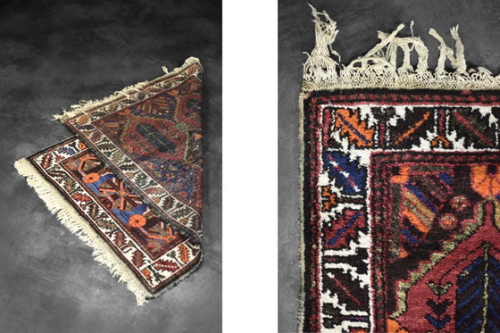 Image 1 of Tappeto Hamadan mediorientale vintage tessuto a mano, anni '60