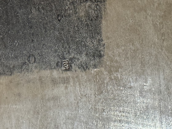 Image 1 of Cestino per il pane vintage in metallo argentato