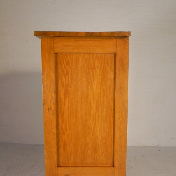 Armadio a serrandina in rovere con 2 ante, alto 150 cm, anni '30 – Cassettiere, Legno (photo 20 of 21)