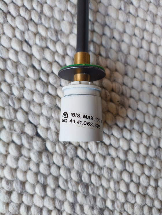 Image 1 of Lampada in vetro di metà secolo LYFA IBIS