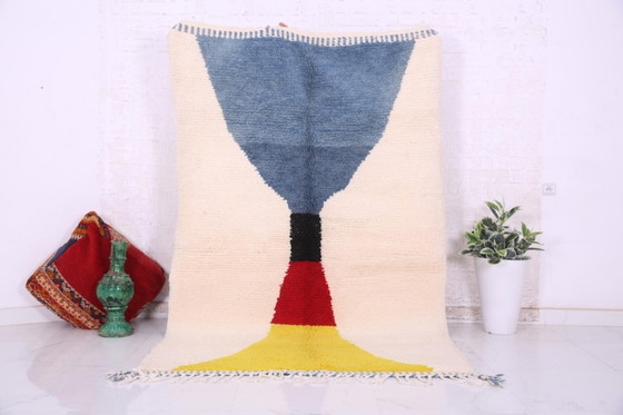 Image 1 of Tapis marocain artisanal en laine 250cmx150cm