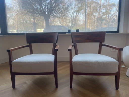 Poltrone Flexform - noce