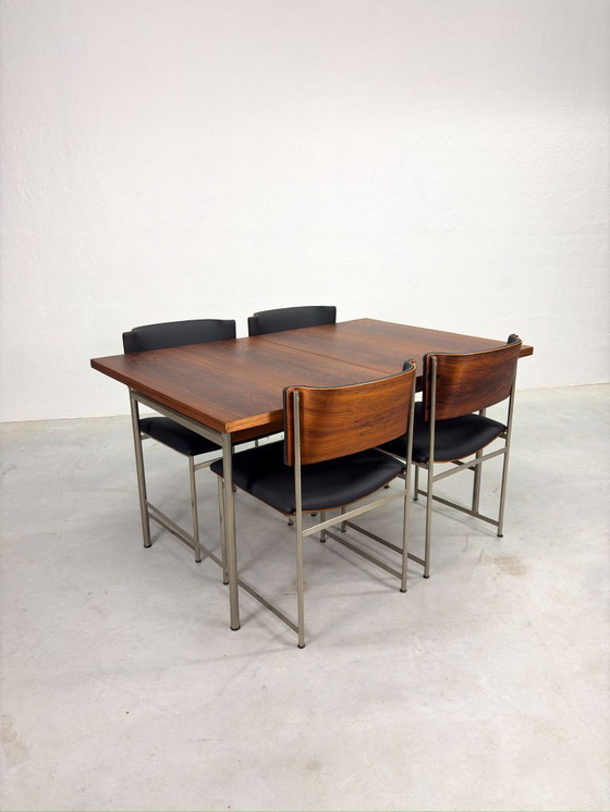 Image 1 of Vintage SM08 Dining Room Set by Cees Braakman for Pastoe