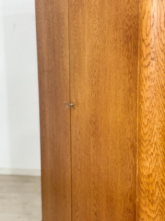 Image 1 of Armadio vintage anni '60 - rovere - armadio per biancheria dal design di metà secolo
