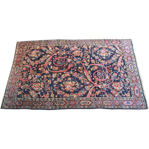 Alfombra persa Mahal vintage hecha a mano, Irán