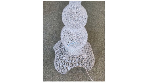 Image 1 of Lampada da terra per esterni Kartell Kabuki - trasparente come il cristallo