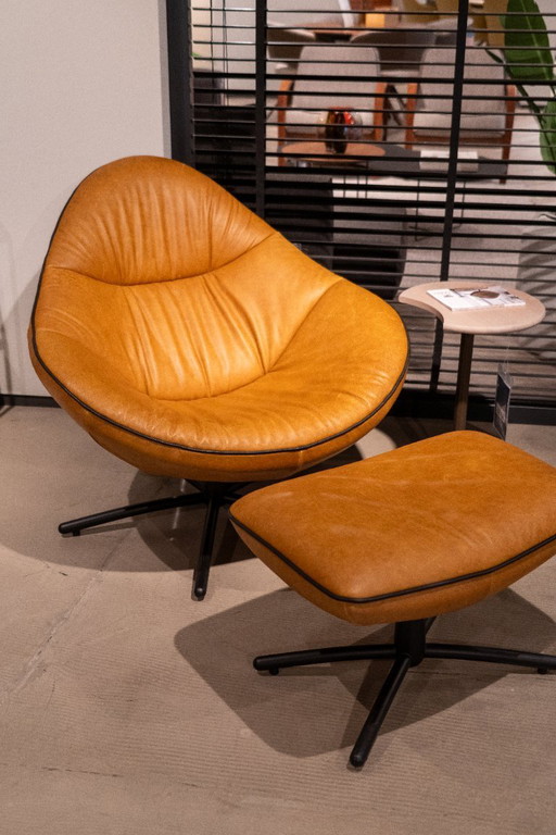 Label Vandenberg - Hidde Soft - Fauteuil + Pouffe