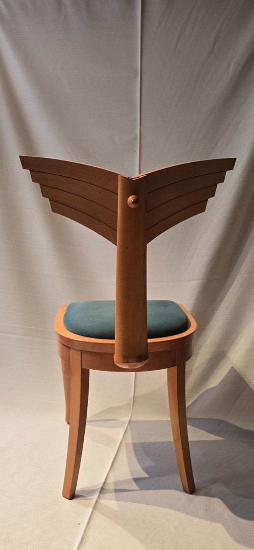 Lot de 2 Giorgetti : Chaises "Olimpia" - Design Massimo Scolari - Premier propriétaire