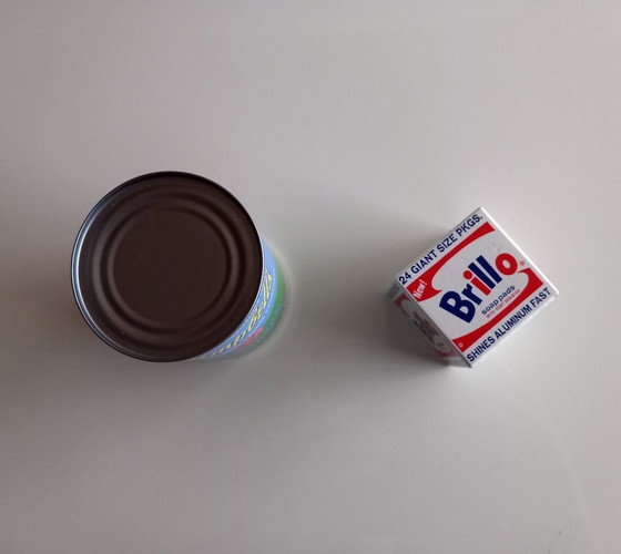 Image 1 of Andy Warhol – Brillo Box & Campbell’s Soup Can