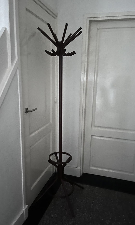 Image 1 of Metalen kapstok bruin