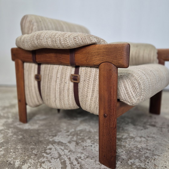 Image 1 of Table basse vintage danoise en teck H.W. Klein, Bramin, XXL années 60