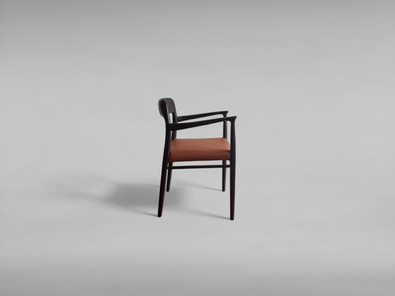 Image 1 of Poltrone danesi modello 56 di Niels O. Møller, set di 4 pezzi