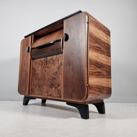 Mueble bar Art Déco de Jindrich Halabala para Up Závody, años 40 – Cómodas, Wood (photo 6 of 11)