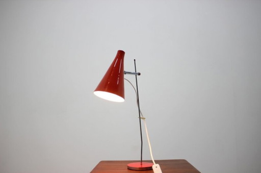 Metallene Tischleuchte von Josef Hurka für Lidokov, Tschechische Republik, 1960er Jahre