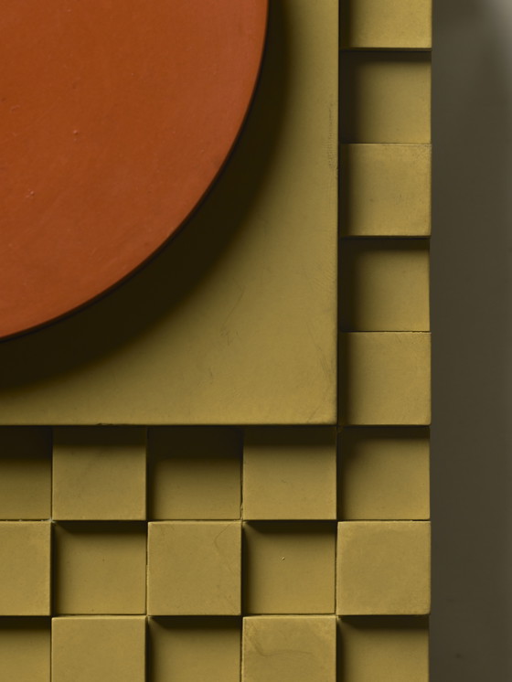 Image 1 of Brutalistisch wandobject