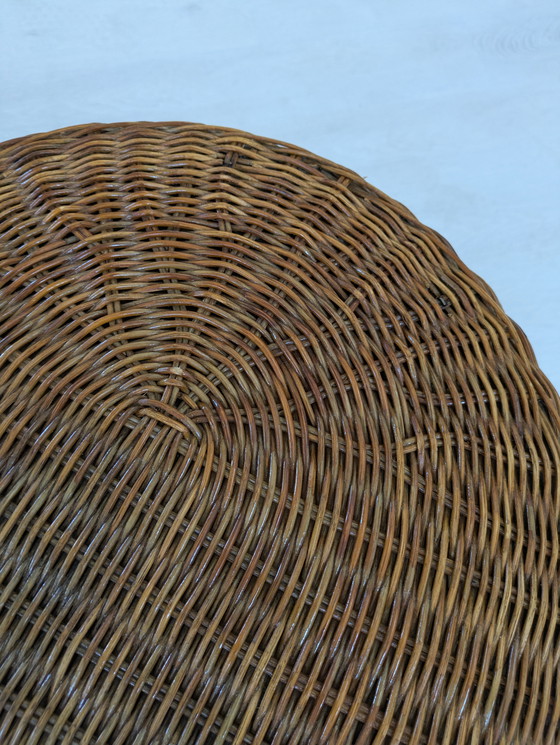 Image 1 of Outdoor Wicker Lounge - Vintage
