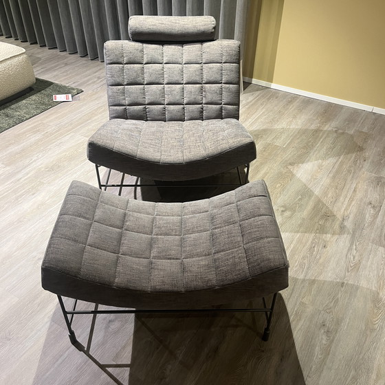 Image 1 of Sillón Leolux Volare con otomana