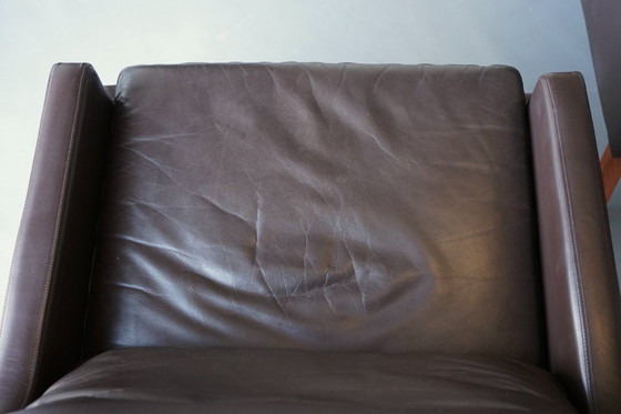 Image 1 of Zwei dänische Ledersessel von Georg Thams, Dänemark, 1960er Jahre