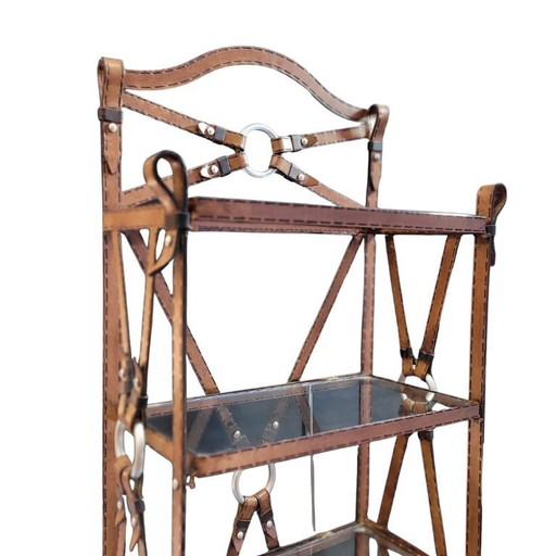 Vetrina in ferro battuto, Jacques Adnet per Hermès, anni '70 – Francia