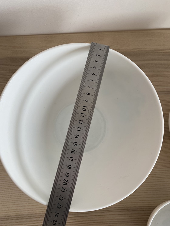 Image 1 of Vintage Arcopal Aster 4-piece Bowl Set