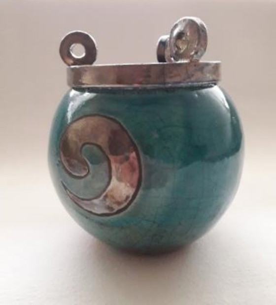 Image 1 of Sehr schöner Keramiktopf von Federico Becchitti. 🪴