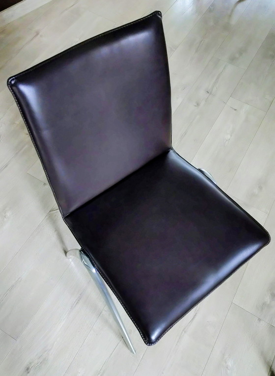 Image 1 of 2x Leolux Natello marrone scuro