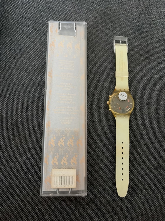 Image 1 of Swatch Olympic Games 1948 London watch – new in original packaging