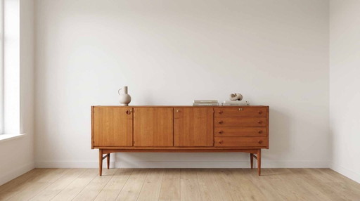"EGEVIK" Sideboard Chest of Drawers MidCentury Teak Wood 50s 60s 70s