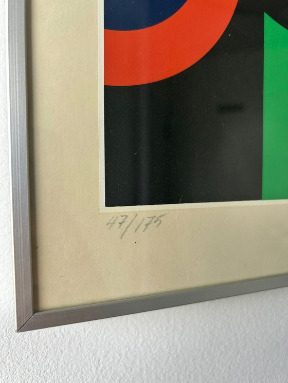 Image 1 of Litografía Henning Damgård-Sørensen Danés 1978 limitada