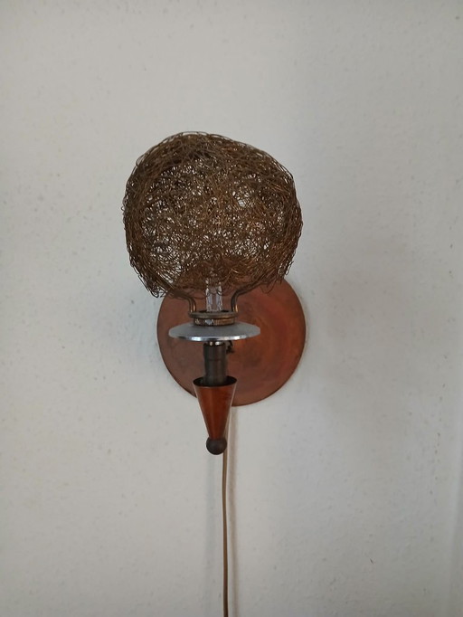 Wandlamp Korte WirWar van Pieter Spruyt