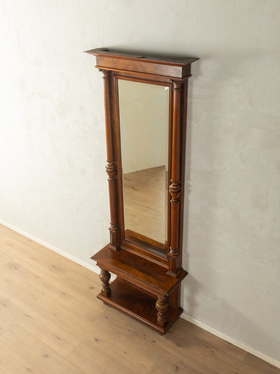 Image 1 of Standing mirror with console from 1880s, Vintage