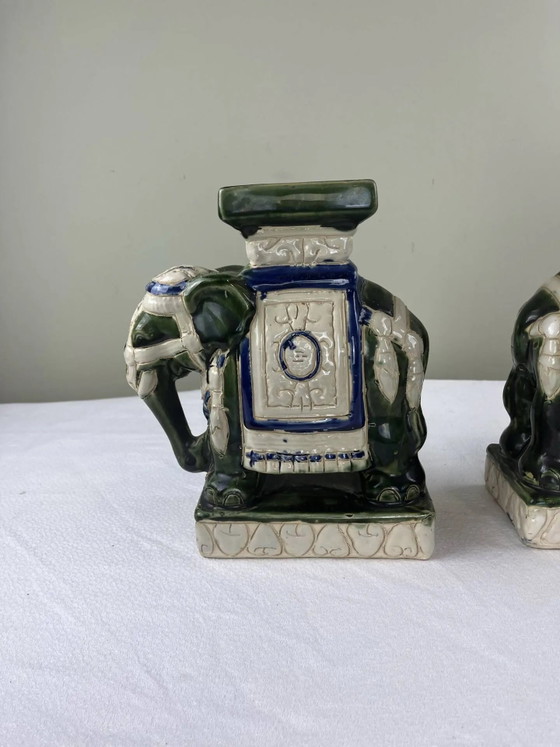Pair of vintage ceramic bookends – Decorative Objects, Porcelain (photo 4 of 11)